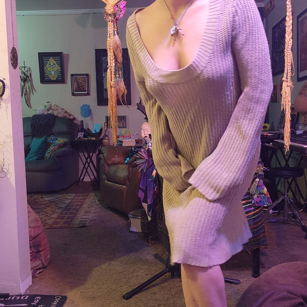 BCBG MAX Azaria sweater dress